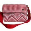 Cross Body Blanca Roja