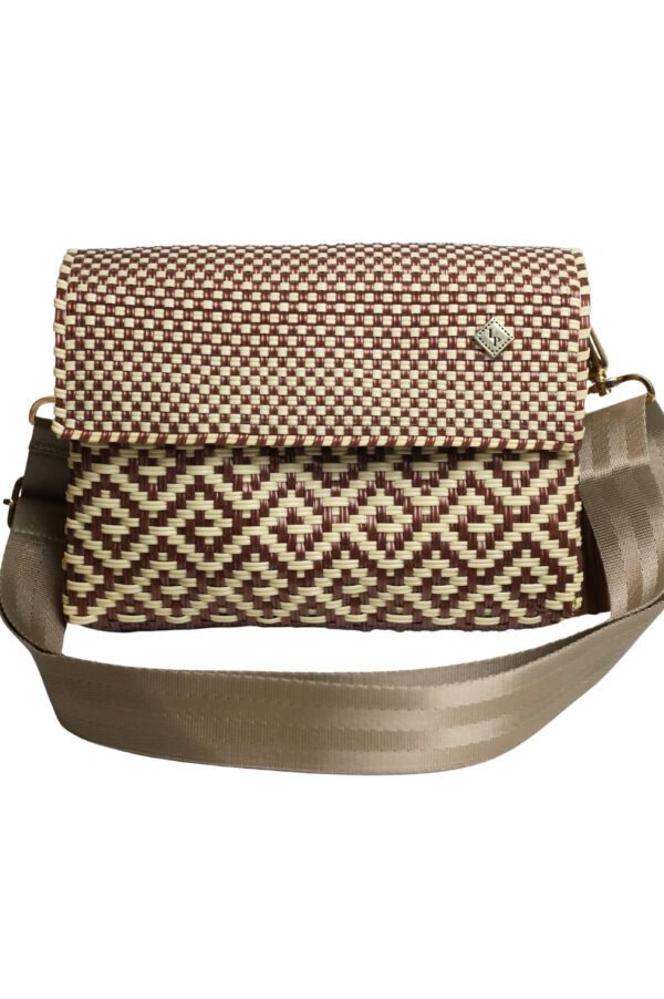 Cross Body Cobre con Beige