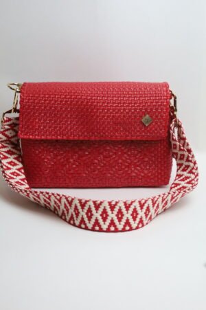 Bolsa Crossbody Color Rojo – Estilo y Comodidad Diaria