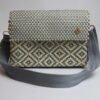 Cross Body Plata con Beige – Bolso Moderno y Sofisticado
