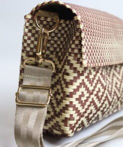Alternative view of Cross Body Cobre con Beige