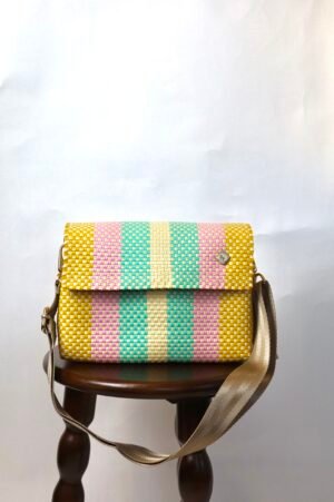 Cross Body Multicolor-Mujer Colorido y Versátil