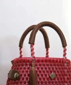 Alternative view of Canasta Mediana Rosa