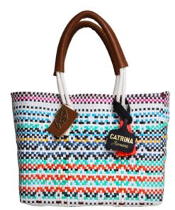 Alternative view of Mini Frida Artisan Bag – Handwoven Mexican Multicolor Bag