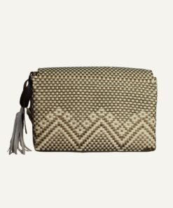 Alternative view of CROSS BODY GOLD AND BEIGE