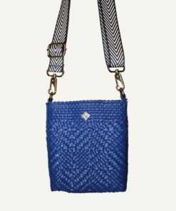 bandolera navy blue