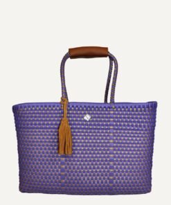 MERCADITO TOTE BAG PURPLE