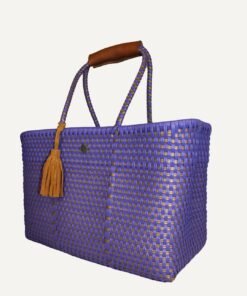 Alternative view of MERCADITO TOTE BAG PURPLE
