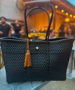 Alternative view of MERCADITO TOTE BAG BLACK